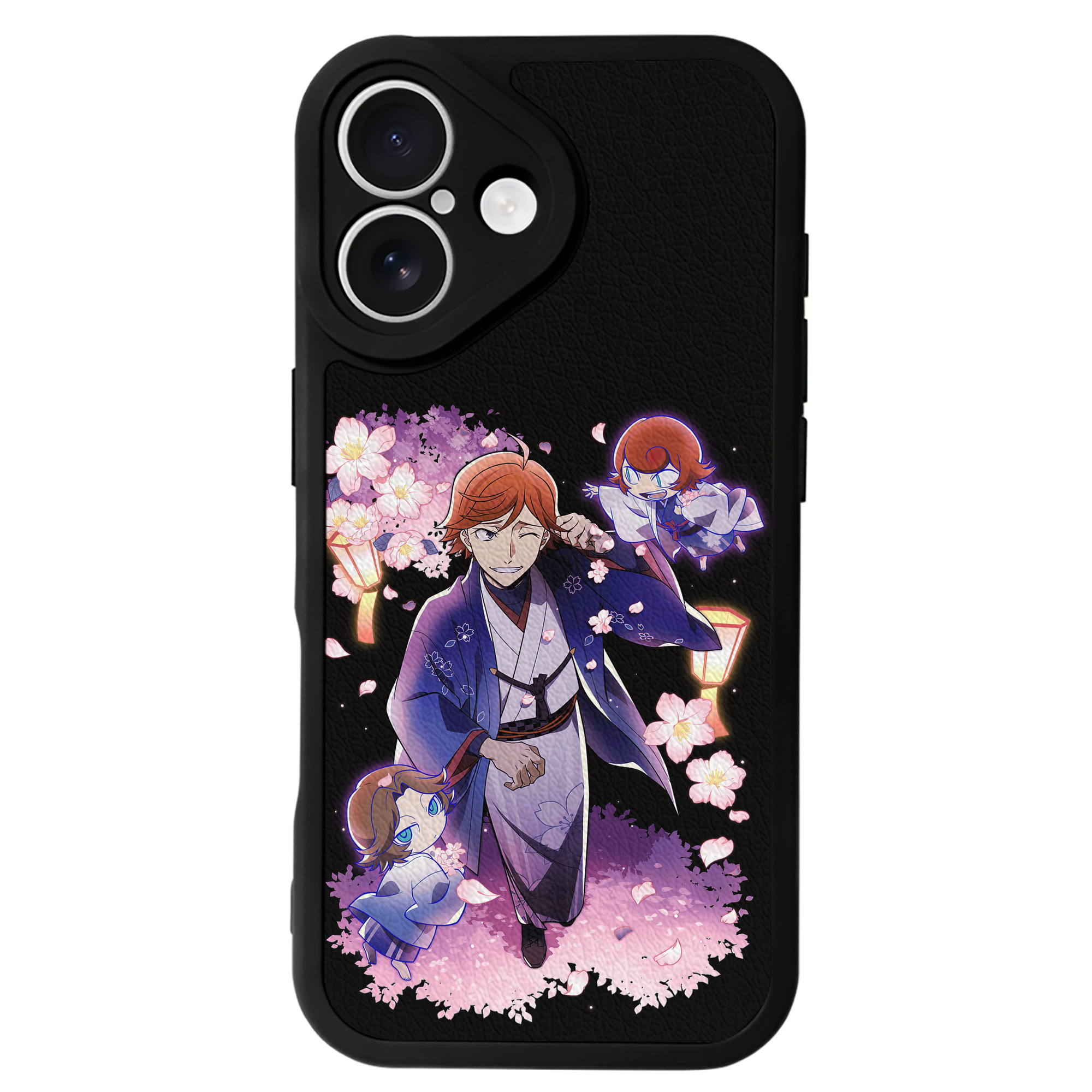 （画像用） 文豪ストレイドッグス Bungo Stray Dogs 【iPhone 16シリーズ対応】シリコンスマホケース（レザー調） 材質：シリコン